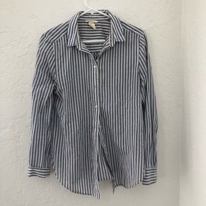 H&M Striped Button Up